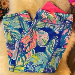 Lilly Pulitzer Luxletic cropped leggings